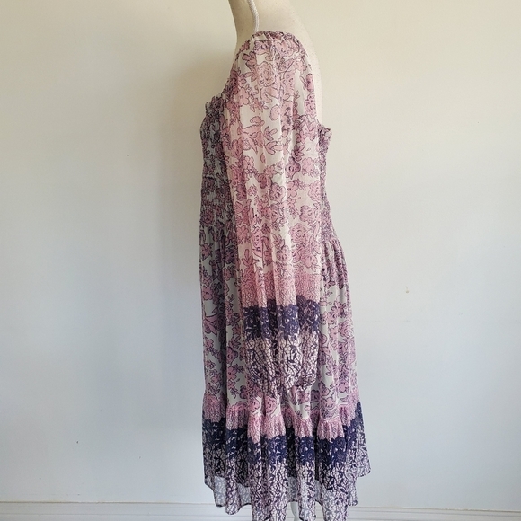 LAST CHANCE - Maison Tara Victoria Mesh Smocked Dress - Picture 6 of 10